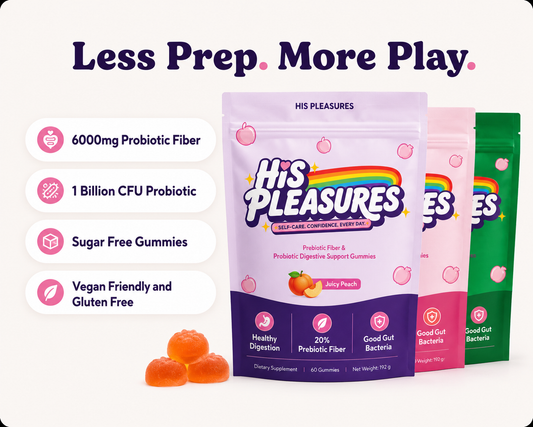 His Pleasures™ Sugar-Free Pre+Probiotic Fiber Gummies